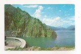 RF77-Carte Postala - Barajul si lacul de acumulare Vidraru, circulata 1972
