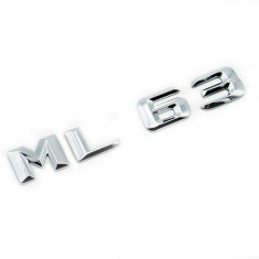 Emblema ML 63 pentru spate portbagaj Mercedes