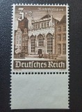Deutsches Reich-1940-Ajutorul de Iarnă (Michel 751 / WHW Carnet) MNH Marcă cu C&acirc;mp Alb Inferior (Leerfeld) -Bn1
