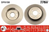 Disc frana FORD TRANSIT CONNECT caroserie (2013 - 2016) TRW DF6150