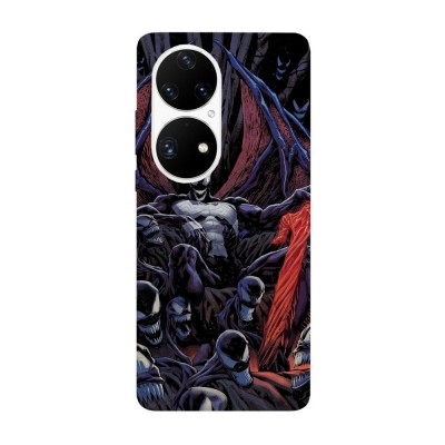 Husa compatibila cu Huawei Nova Y70 model Hi I&amp;amp;#039;m venom, Silicon, TPU, Viceversa foto