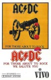 AC/DC - For Those About To Rock We Salute You, Caseta audio