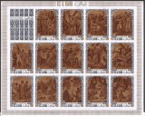 RAS AL KHAIMA 1970 PICTURA PASTE ( bloc nedantelat format mare) MNH, Nestampilat