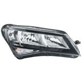 Far Skoda Superb (3v) 05.2015-, Dreapta, tip bec H15+H7+Psy24w, reglare electrica, cu lumini pentru timp de zi, cu motoras, ECE, Hella, 3V1941016,