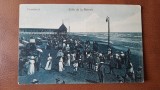 Carte postala, Constanta, Baile de la Mamaia, inceput de secol XX