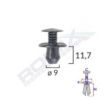 CLIPS FIXARE PENTRU VW 9X11.7MM - NEGRU SET 10 BUC 62081