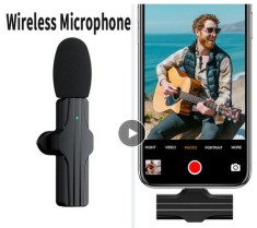 MICROFON Lavaliera wireless Telefon tik tok Conferinta You Tube etc 2.4 ghz 2023 foto