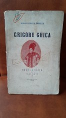 Grigore Ghica, poem istoric in trei acte - Adina Popescu Piperescu cu dedicatia autoarei foto