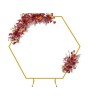 Cadru Hexagonal Auriu 200x200 cm &ndash; Decor Evenimente