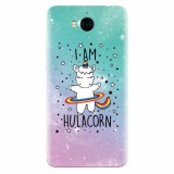 Husa silicon pentru Huawei Y6 2017, I Am Hulacorn