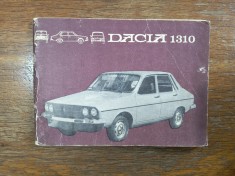Conducere si intretinere - Dacia 1310 / R4P1S foto
