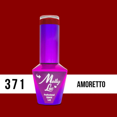 MOLLY LAC UV/LED Pin Up Girl - Amoretto 371, 10ml foto