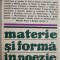 Materie si forma in poezie &ndash; Alonso Amado
