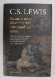 SFATURILE UNUI DIAVOL BATRAN CATRE UNUL MAI TANAR de C.S. LEWIS , 2021 * EDITIE CARTONATA