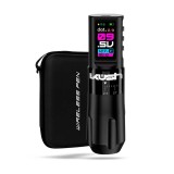 Cumpara ieftin Aparat Tatuat Wireless KUSH, Stroke Reglabil 2.4-4.2mm, Baterie 1800mAh, Cartuse Standard, Contur/Umbre/Culoare