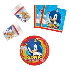 Set de petrecere din 36 de piese Sonic