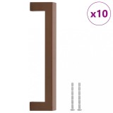 Manere de dulap, 10 buc., bronz, 160 mm, otel inoxidabil