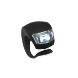 Cumpara ieftin Lumini LED siguranta bicicleta, ProCart, 3 moduri iluminare, silicon, set 2 piese