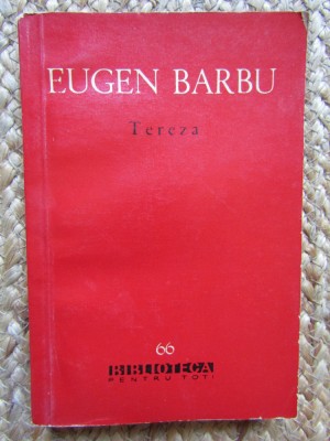 Eugen Barbu - Tereza. Nuvele foto