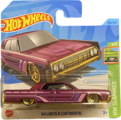 2023 Hot Wheels 246/250 HW SLAMED 5/5 - &amp;#039;64 LINCOLN CONTINENTAL foto