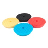 Set bureti pentru polish auto 4 buc 125 mm/150 mm AMiO, paduri polizare pentru lac auto, inaltime spuma 25 mm, max 2500 rpm si 4500 rpm