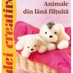 Animale din lână filţuită. Idei creative 93 - Paperback brosat - Monika Dillbaum - Casa