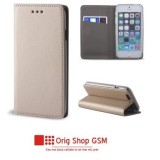 Husa Flip Carte Smart LG K30 2019 / LG X2 2019 Gold