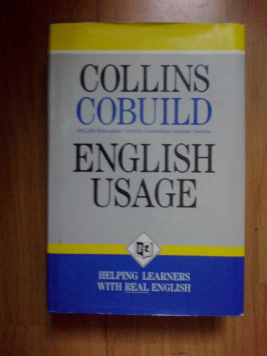 a1 ENGLISH USAGE - COLLINS COBUILD