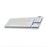 Tastatura Gaming Logitech G Pro X TKL, Lightspeed, Alb