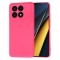 Husa silicon Xiaomi Poco X6 Pro Techsuit SoftFlex, fucsia