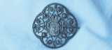 BROSA veche FRANTA blazonul orasului NANCY art deco 1920 manopera EXCEPTIONALA