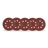 Set 5 discuri abrazive Rotor 125 mm P120 pentru slefuitor excentric