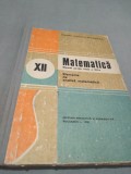 MANUALELEMENTE DE ANALIZA MATEMATICA CLASA XII NICU BOBOC ED. DIDACTICA 1990, Clasa 12, Didactica si Pedagogica