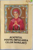 Cărticică religioasă Acatistul Pentru &Icirc;mpăcarea celor &Icirc;nvrajbiți