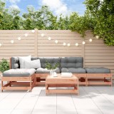 vidaXL Set mobilier relaxare grădină, 6 piese, lemn masiv Douglas