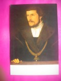 HOPCT 11575 PORTRET DE BARBAT-CRISTOPH AMBERGER -CP PICTURA - ROMANIA-NECIRCULATA