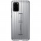 Husa Plastic Samsung Galaxy S20 Plus G985 / Samsung Galaxy S20 Plus 5G G986, Standing, Argintie EF-RG985CSEGEU