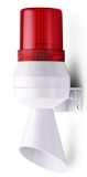 Semnalizator luminos și acustic 24VDC BA15D roșu IP43