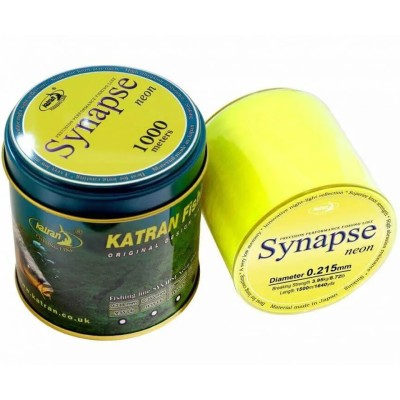 Fir Monofilament KATRAN Synapse Neon, Galben Neon, 0.437mm, 29.30lb/13.30kg, 750m foto