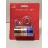 6 Rolls of Holographic Tape