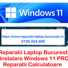 iNSTALARE WINDOWS 11 PRO PRET PE SITE REPARATII LAPTOP BUCURSTI