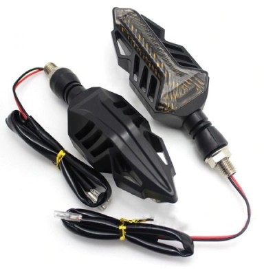 LED Motociclete ATV Lumini Semnalizatoare DRL Galben 12v foto