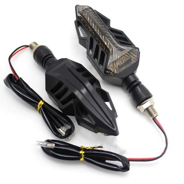LED Motociclete ATV Lumini Semnalizatoare DRL Galben 12v