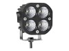 Proiector LED Offroad 40W, 4000LM 6000K 4 LED-uri XHP50, Fascicul Larg Flood, 12V-24V, Carcasa Aluminiu, IP67, Rezistent la Apa si Conditii Extreme, I