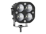 Proiector LED Offroad 40W, 4000LM 6000K 4 LED-uri XHP50, Fascicul Larg Flood, 12V-24V, Carcasa Aluminiu, IP67, Rezistent la Apa si Conditii Extreme, I