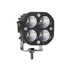Proiector LED Offroad 40W, 4000LM 6000K 4 LED-uri XHP50, Fascicul Larg Flood, 12V-24V, Carcasa Aluminiu, IP67, Rezistent la Apa si Conditii Extreme, I