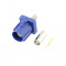 Conector FAKRA 5005, GPS, tata, albastru, RG174 - 654340