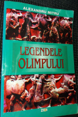 LEGENDELE OLIMPULUI - ZEII -ALEXANDRU MITRU foto