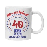 Cana alba personalizata &quot;mi-au trebuit&quot;, INOVATIX&reg;. 330ml