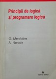 Principii de Logica si Programare Logica - G. Metakides, A. Nerode - Carte